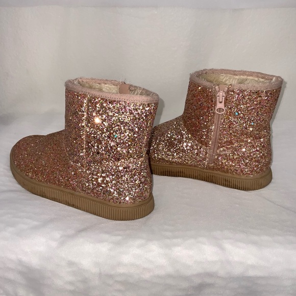 Girl’s Target Sparkle Glitter Boots Size 3 - Picture 4 of 5